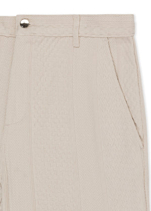 Multi Cord Knit Shorts